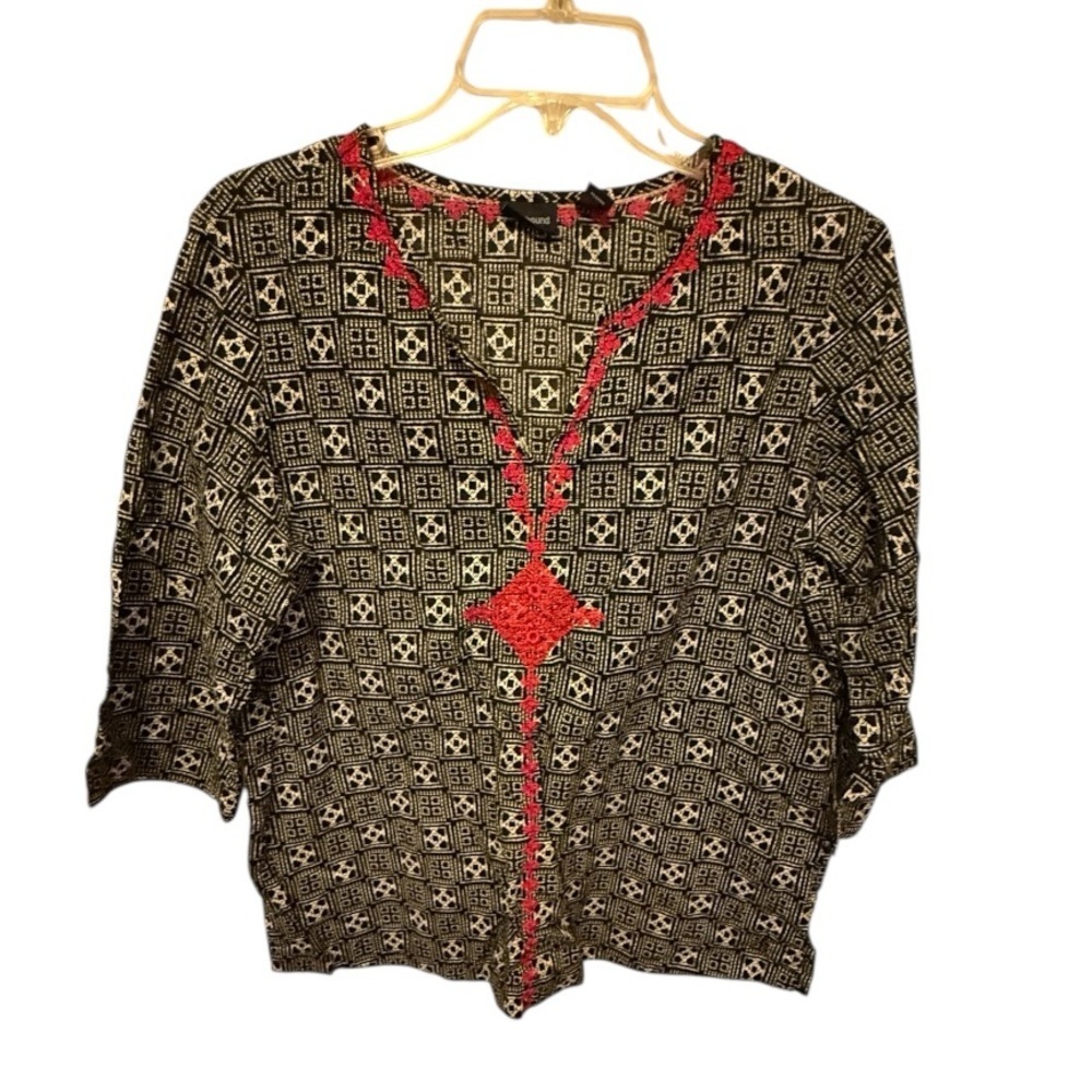 Westbound Embroidered Top